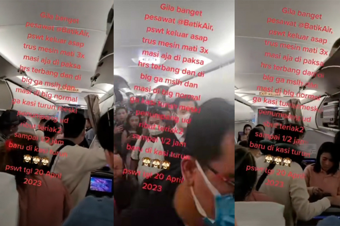 Detik Detik Penumpang Batik Air Panik Pesawat Berasap Dan Bersuara Aneh Netizen Naik 9513