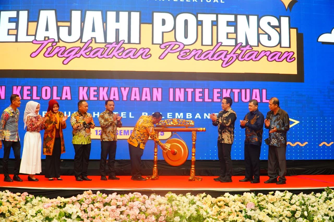 Kemenkum Sumsel Dorong Kesadaran Perlindungan Kekayaan Intelektual lewat Diseminasi dan Pameran UMKM