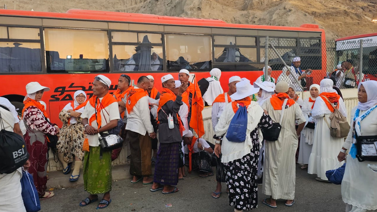 Puncak Haji, Jemaah Nafar Awal Hari Ini Tinggalkan Mina Sebelum Matahari Terbenam