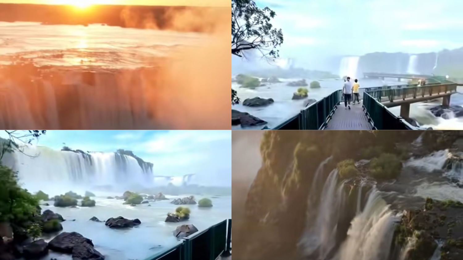 Air Terjun Iguazu Falls di Perbatasan Argentina dan Brazil, Ada Kerongkongan Iblis Tersembunyi, Benarkah?