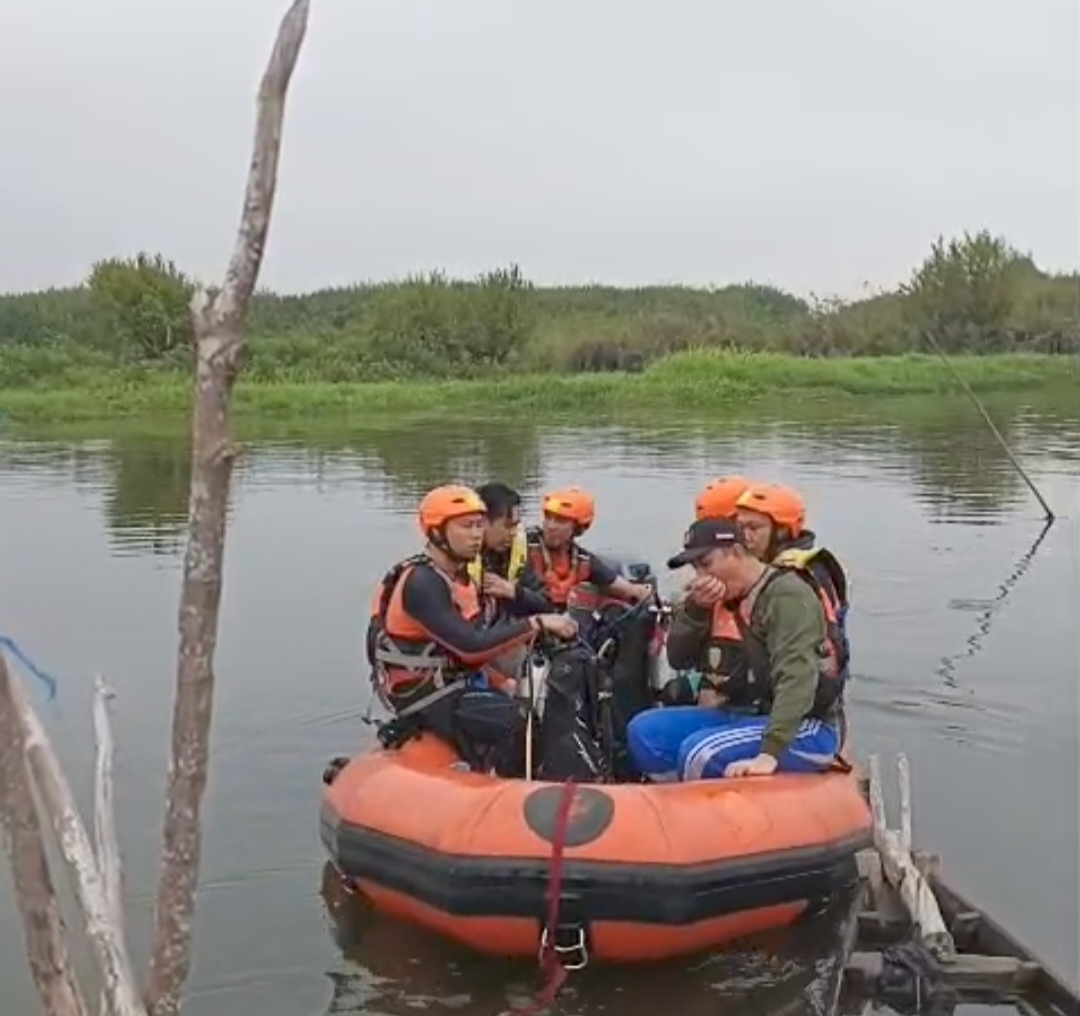 Pemancing Asal Palembang Tenggelam di Sungai Desa Burai Ogan Ilir, Perahu Terbalik & Tak Bisa Berenang