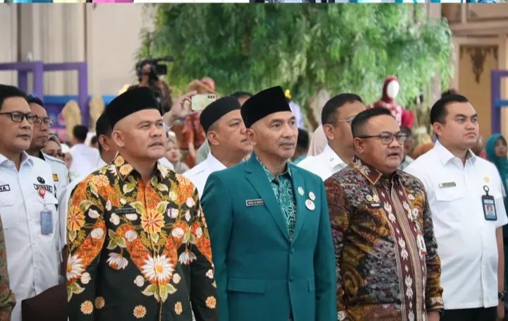 Ketua TP PKK Kabupaten Musi Rawas Hadiri Pembukaan Rakerda Dekranasda dan Rakor PKK Provinsi Sumsel