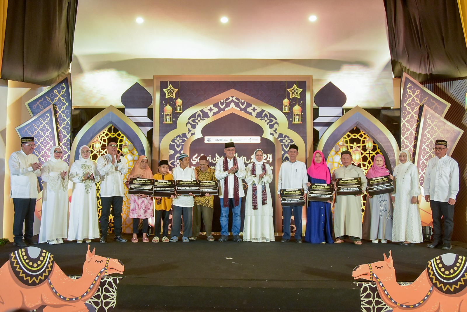 PT Pusri Palembang Gelar Safari Ramadan, Tebar Kebaikan Dengan Berbagi ke Masyarakat