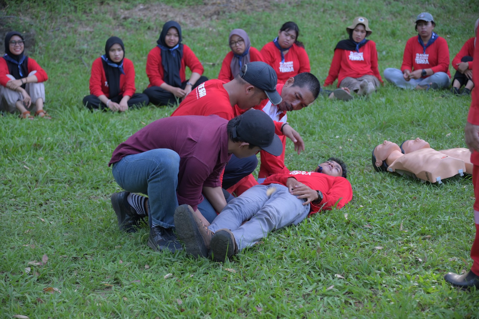 Telkomsel Gelar Pelatihan Tanggap Bencana Melalui Program TERRA di Lampung