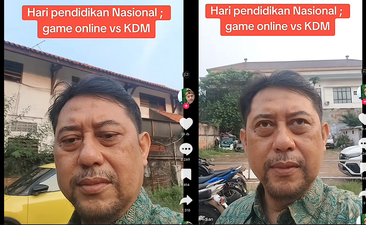 Hari Pendidikan Nasional Diwarnai Anak Kecanduan Game Online vs Kang Dedi Mulyadi