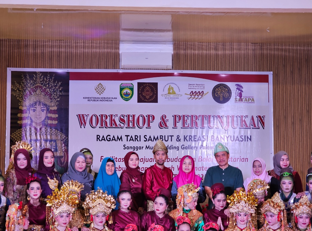 Sanggar Musi Sukses Gelar Pertunjukkan Tari Sambut dan Kreasi Banyuasin, Kepala BPK Wil VI Beri Apresiasi