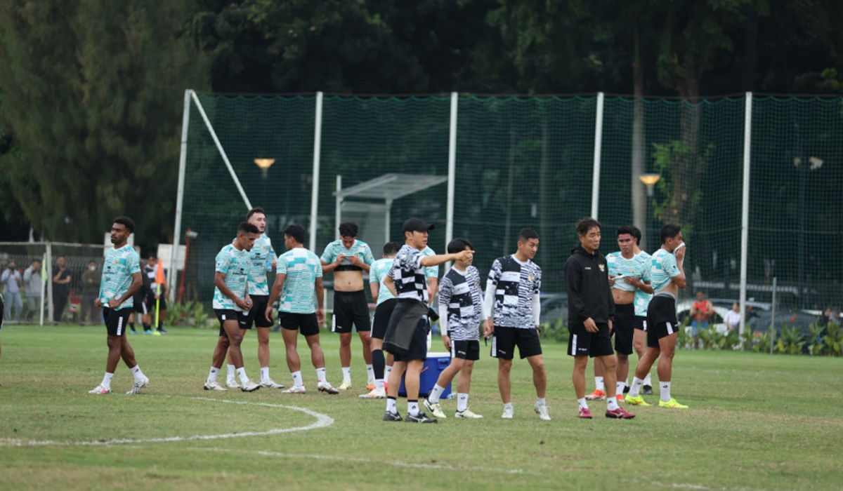 Timnas Indonesia Gelar Latihan Perdana Persiapan Kualifikasi Piala Dunia 2026, Empat Pemain Masih Absen