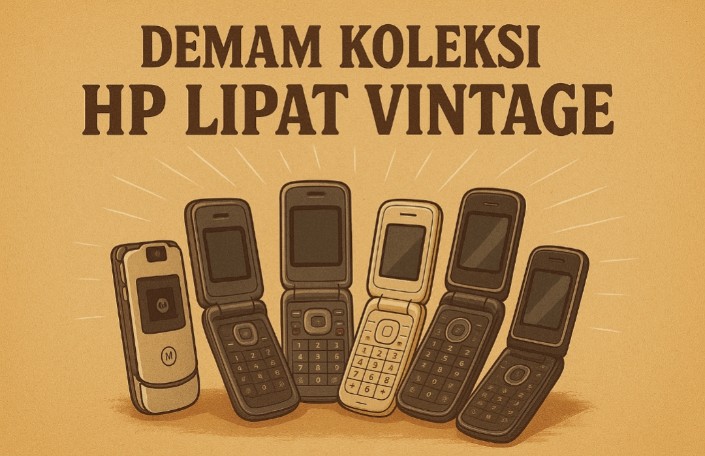 Demam Koleksi HP Lipat Vintage, Dari Razr V3 hingga Nokia N75 Kembali Diburu Kolektor