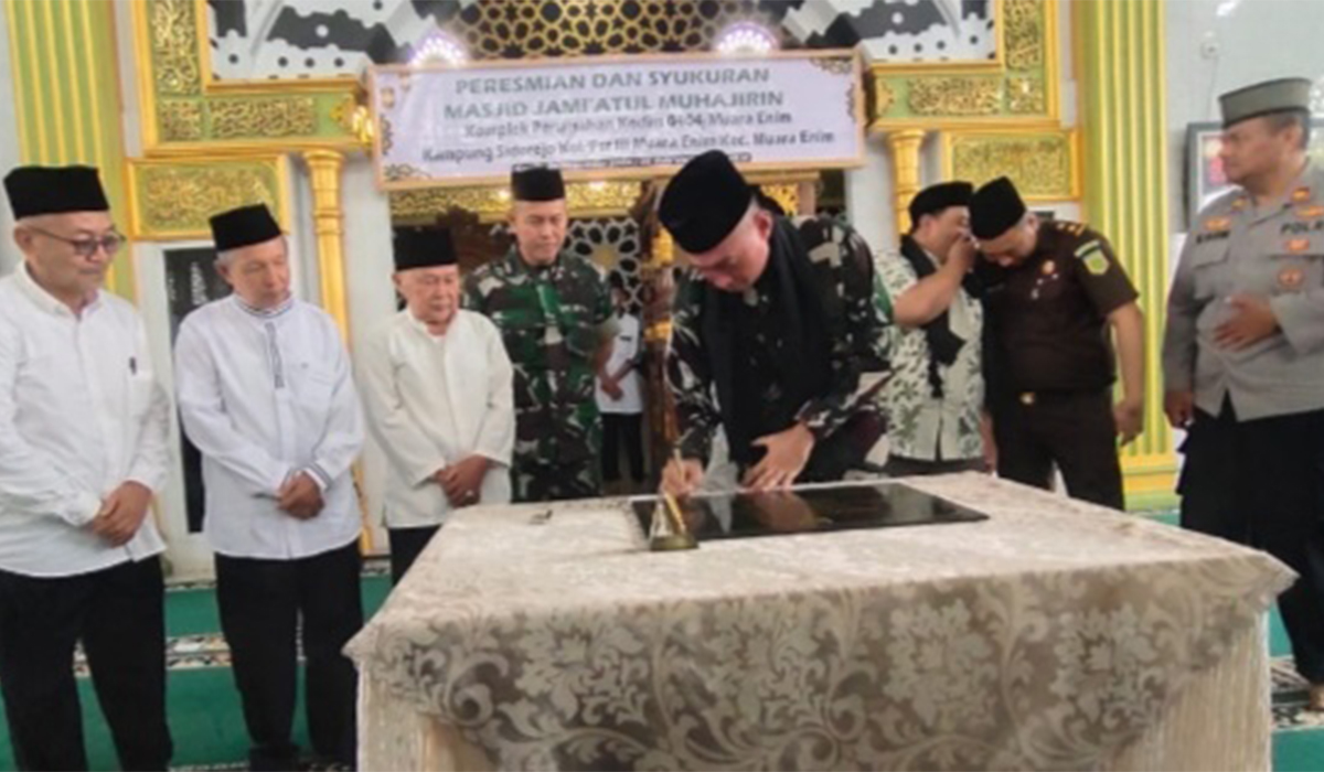 WAW! Renovasi Masjid Jami'atul Muhajirin Telan Dana Swadaya Rp2,9 M, Mampu Menampung 1.200 Jamaah