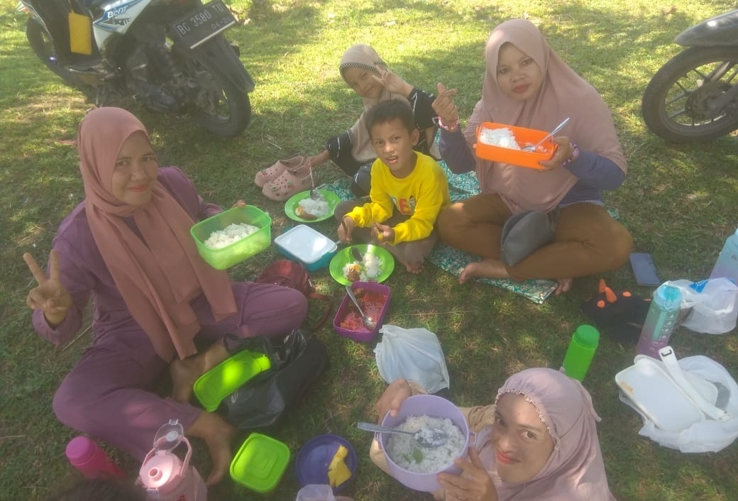 Tradisi Belokaan Jelang Ramadhan Warga Desa Tanjung Pinang Ogan Ilir, Masih Terus Dijaga