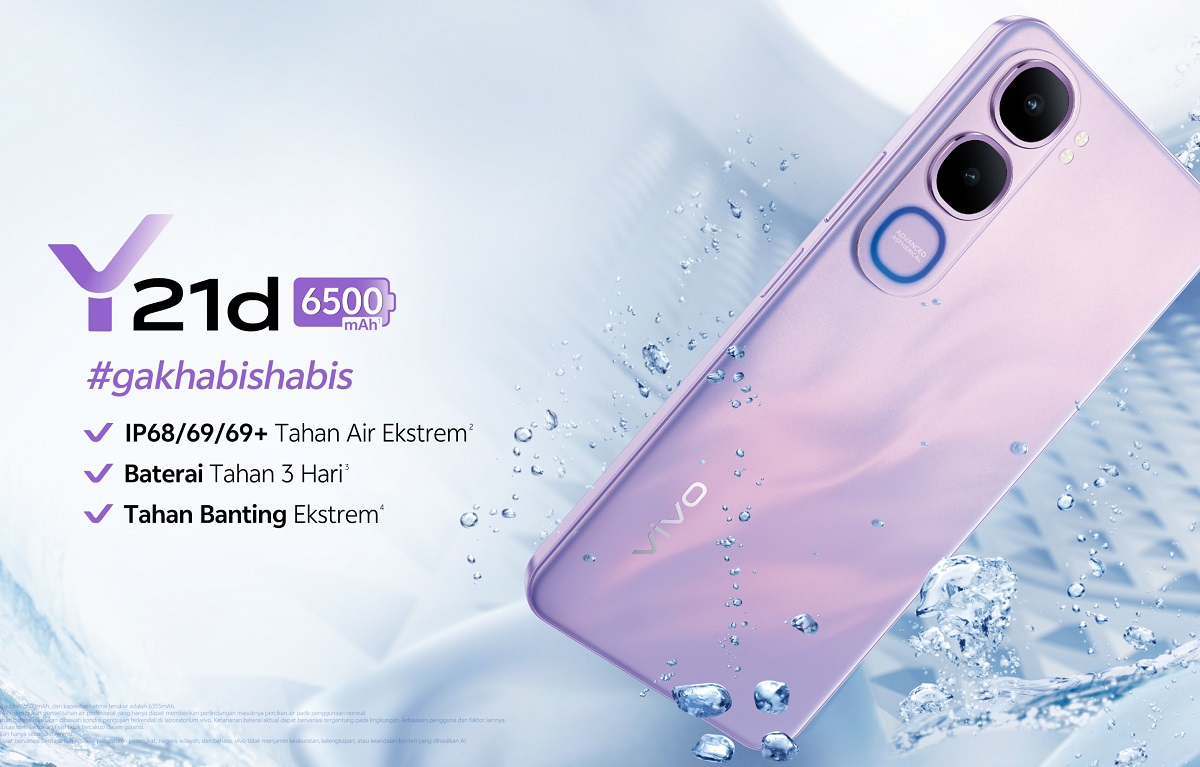 Vivo Y21d Hadirkan 50MP Camera Underwater dan Ketahanan Luar Biasa