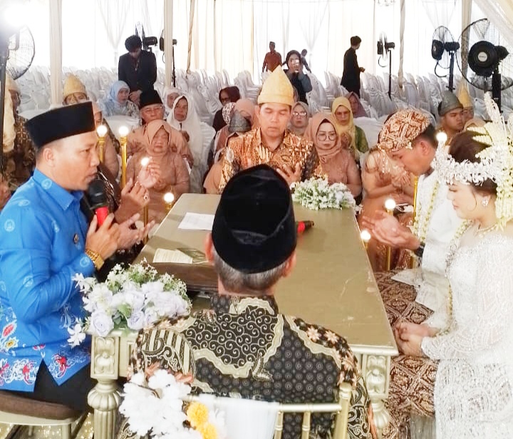 Viral! Pernikahan di Sungai Menang OKI Mahar 10 Suku Emas dan Uang Tunai Rp 100 Juta