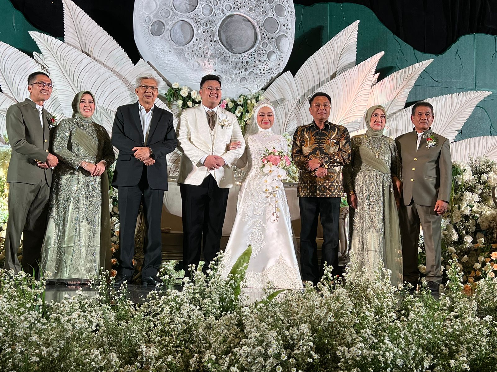 Ribuan Tamu dan Pejabat Sumsel Hadiri Undangan Pernikahan Anak Pertama Ratu Dewa, Ada Ucapan dari Wapres RI