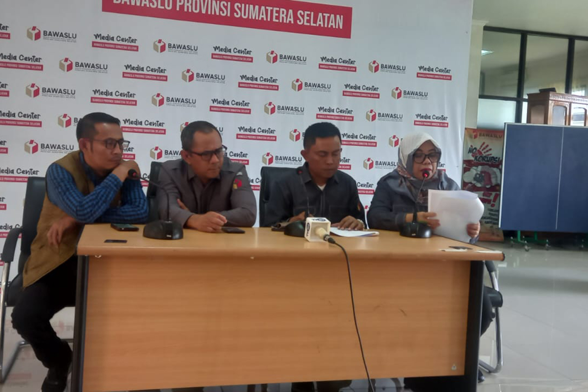 Bawaslu Sumsel Identifikasi Daerah Rawan dalam Pilkada Serentak 2024