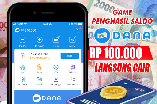 Tanpa Undang Teman, Dapatkan Saldo DANA Senilai Rp100 Ribu Gratis Langsung Cair