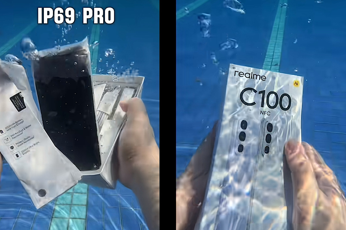 Tren Unboxing HP Tahan Air di Dalam Kolam, Netizen Kasih Pertanyaan Ulti: ‘Apa Chargernya Juga Aman?’  