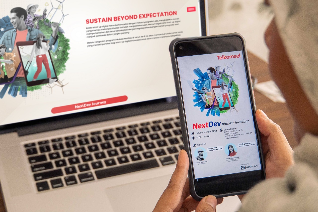 NextDev 2022 Telkomsel Dorong Fundamental Startup Digital Tanah Air