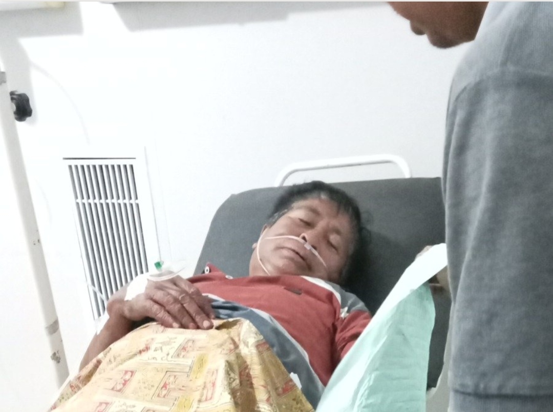 Warga Banyuasin Dibacok Pamannya saat Bongkar Pagar Teras