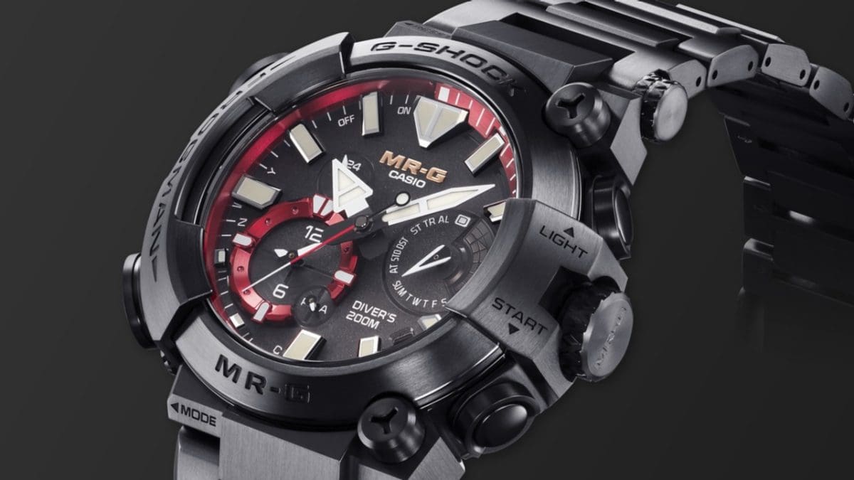 Spesifikasi Casio G-Shock Frogman MRG-BF1000B-1A, Lini Frogman Terbaru dengan Strap Titanium