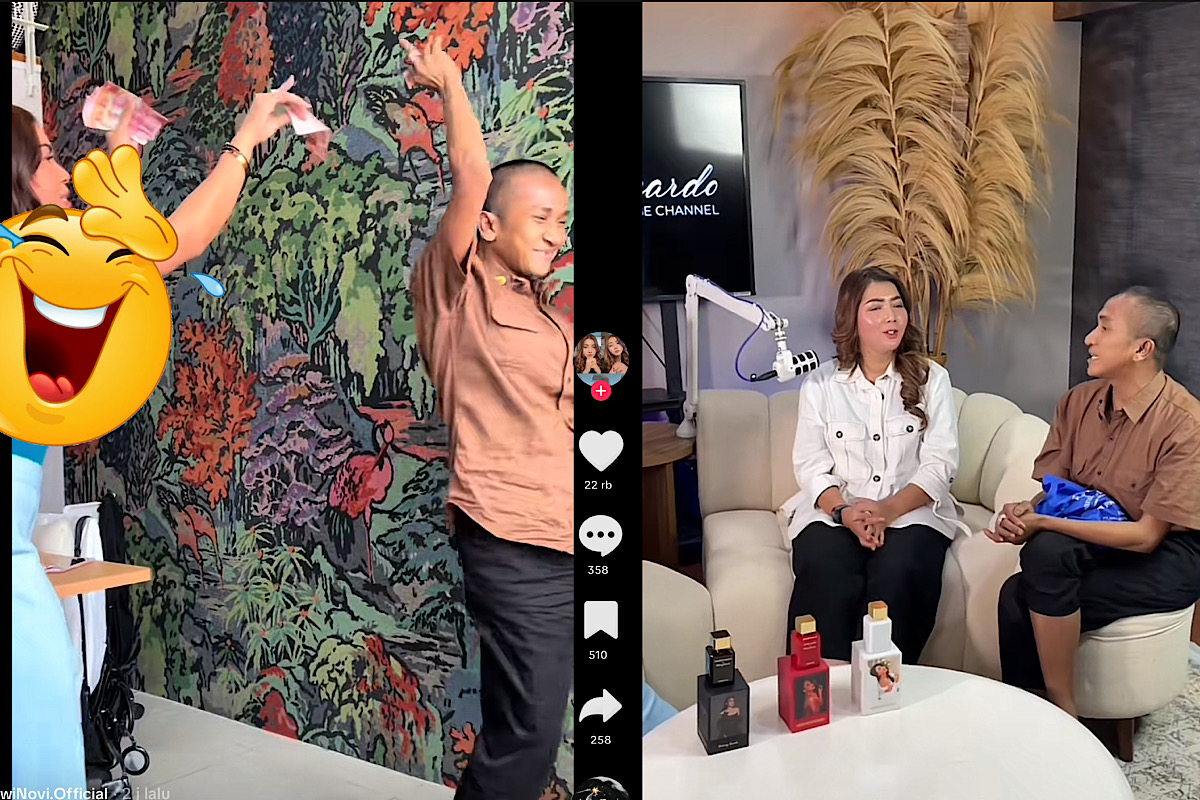 Rifin Dendeng Podcast Bersama Melaney Ricardo, Netizen Tak Sabar Lihat Tayangan Full