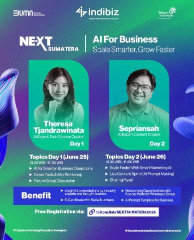 NEXT Sumatera by Indibiz Sumatera : Memperkenalkan Era Baru Pemanfaatan AI untuk UMKA