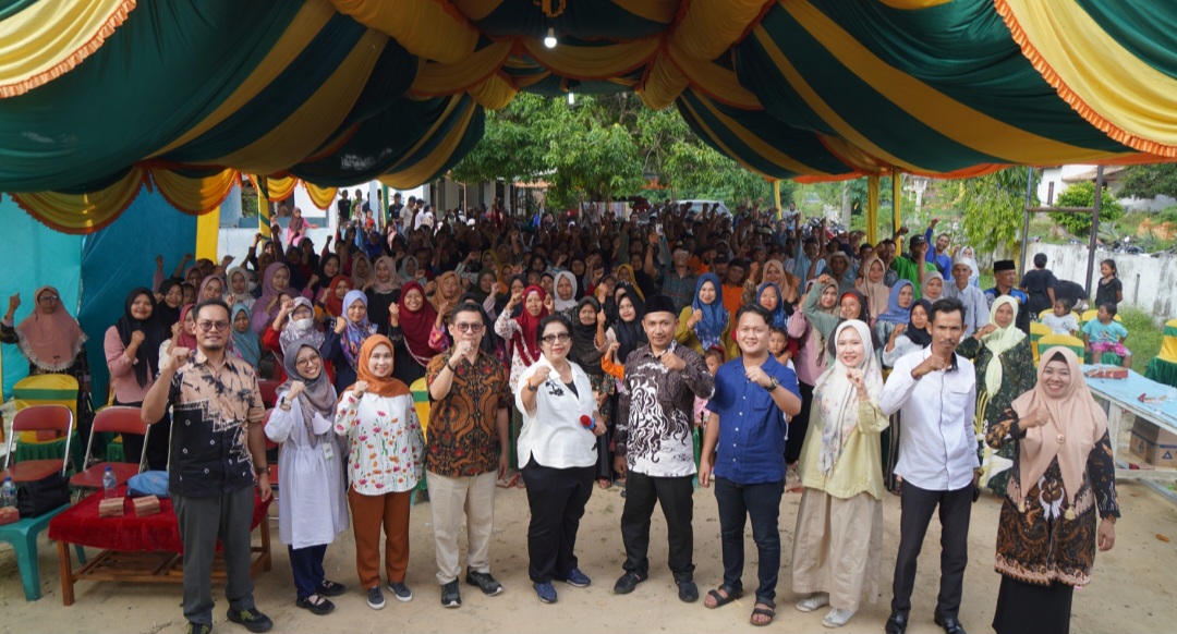BPJS Kesehatan KC Palembang Gandeng Irma Suryani Sosialisasikan Program JKN di OKI