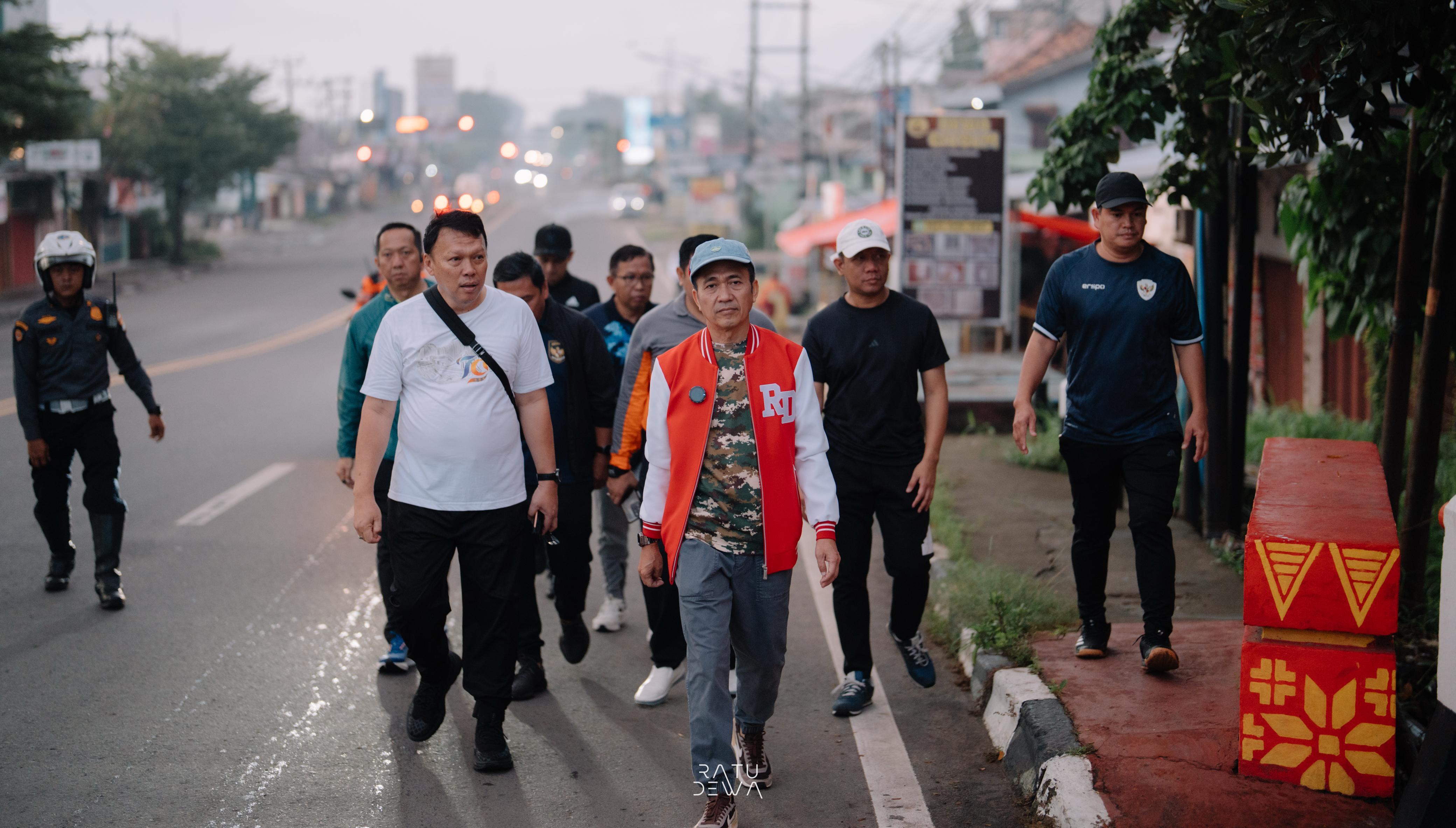 Aksi Nyata Wali Kota Palembang: Jalan Kaki Bersama Kepala Dinas, Percepat Penanganan Masalah Kota