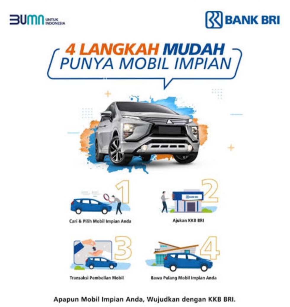 BRI Tawarkan Berbagai Pilihan Kredit Mobil, Mudah dan Terjangkau