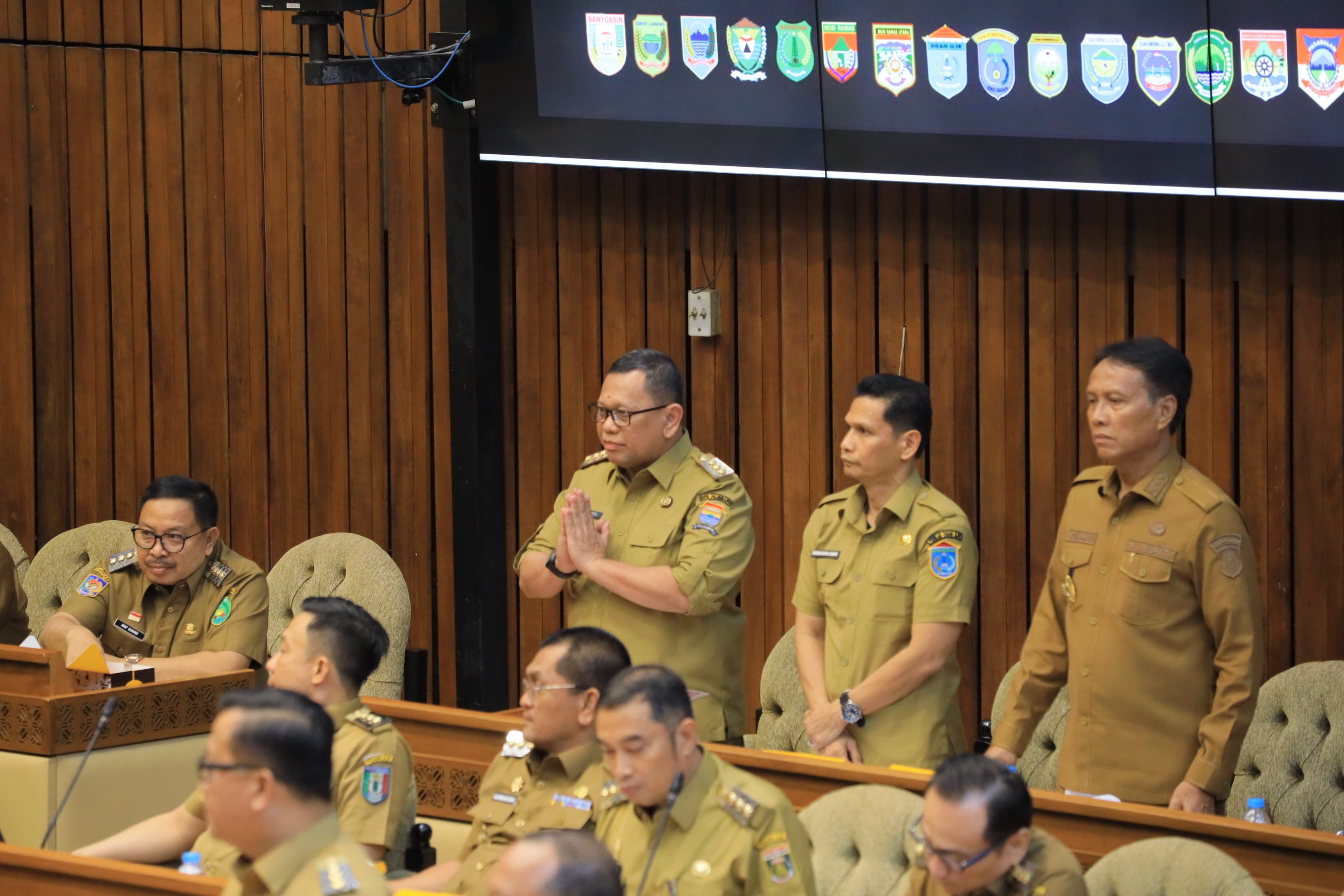 PJ Wako Damenta Hadiri Raker dan RDP, Palembang Siap Hadapi Pilkada Serentak 27 November 2024 