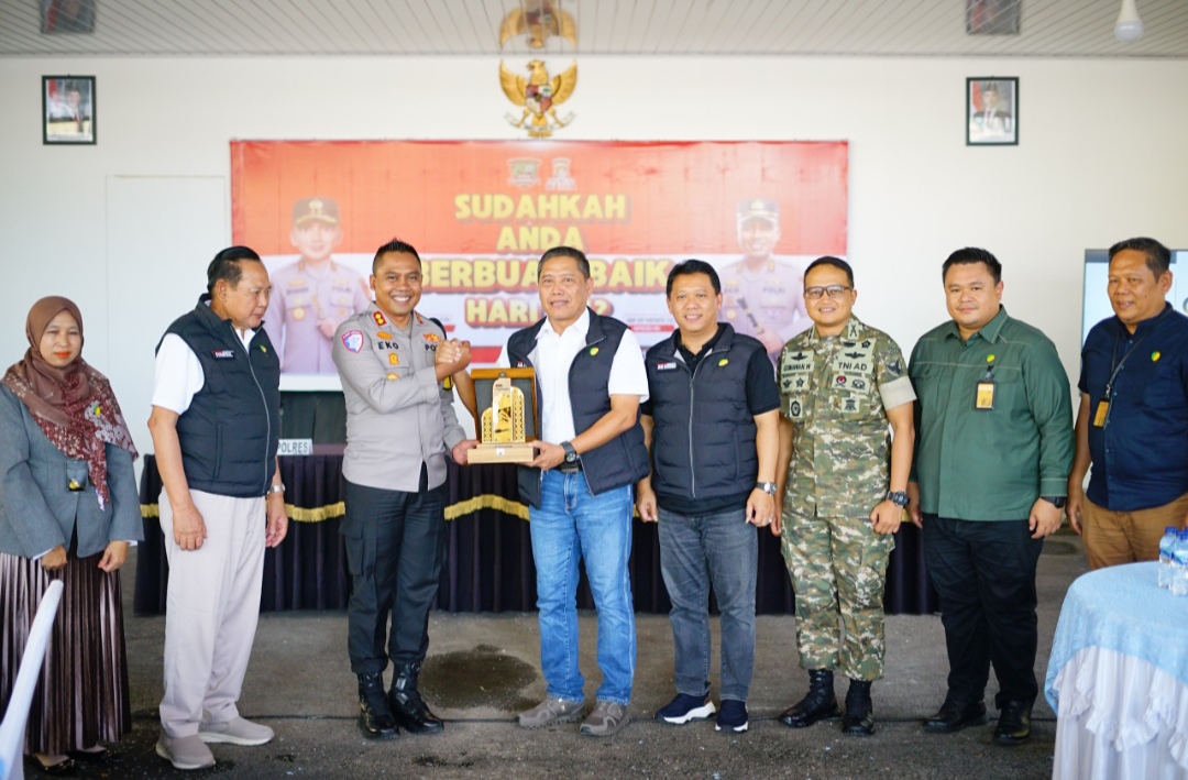 Komisaris Utama PT Pegadaian dan Direksi Jalin Silaturahmi ke Polres OKI, Perkuat Sinergi Layanan