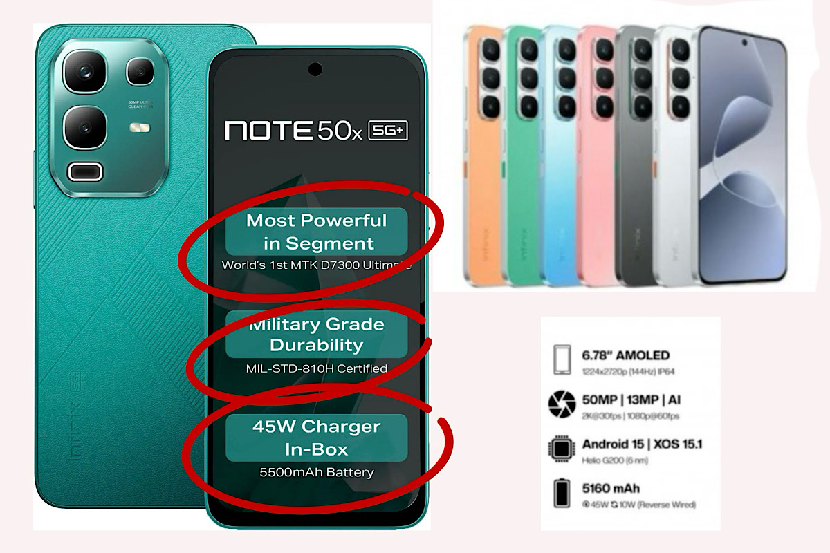2 Hape Infinix Ini Beda Kasta Tapi Kok Beda Harga Tipis Banget, Mari Kita Bahas Infinix Hot 60 Pro Vs Note 50X