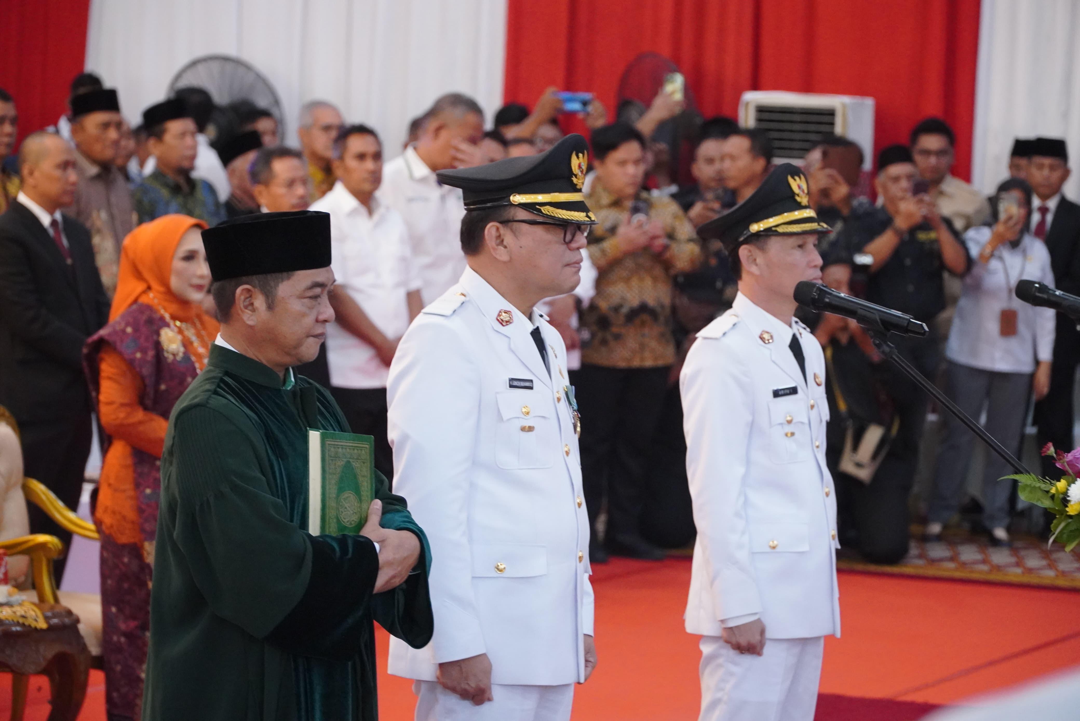 Pelantikan Bupati dan Wabup Empat Lawang 2025-2030, Ratu Dewa: Kolaborasi dan Inovasi Jadi Kunci