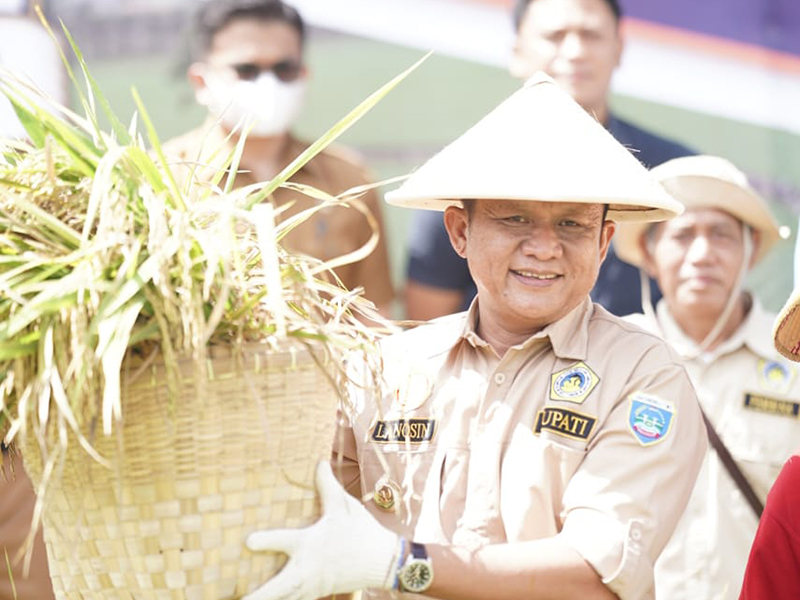 OKU Timur Siap Support Sumatera Selatan Menjadi Provinsi Penghasil Beras Terbesar di Indonesia