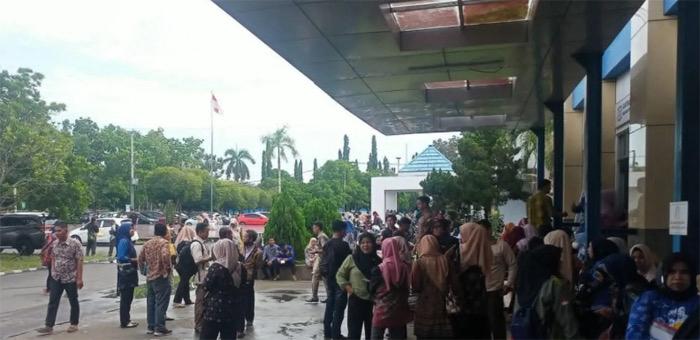 Peserta PPPK Paruh Waktu Keluhkan Layanan RSUD Kayuagung Lamban