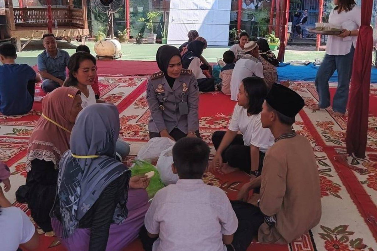 Momen Temu Haru di Lapas Perempuan Palembang Rayakan Kunjungan Idul Fitri 1445 Hijriah