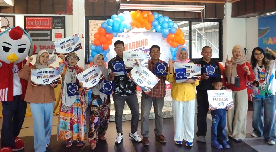 Fun Gathering AMJC 2025, Astra Motor Sumsel Beri Penghargaan untuk Jurnalis Terbaik