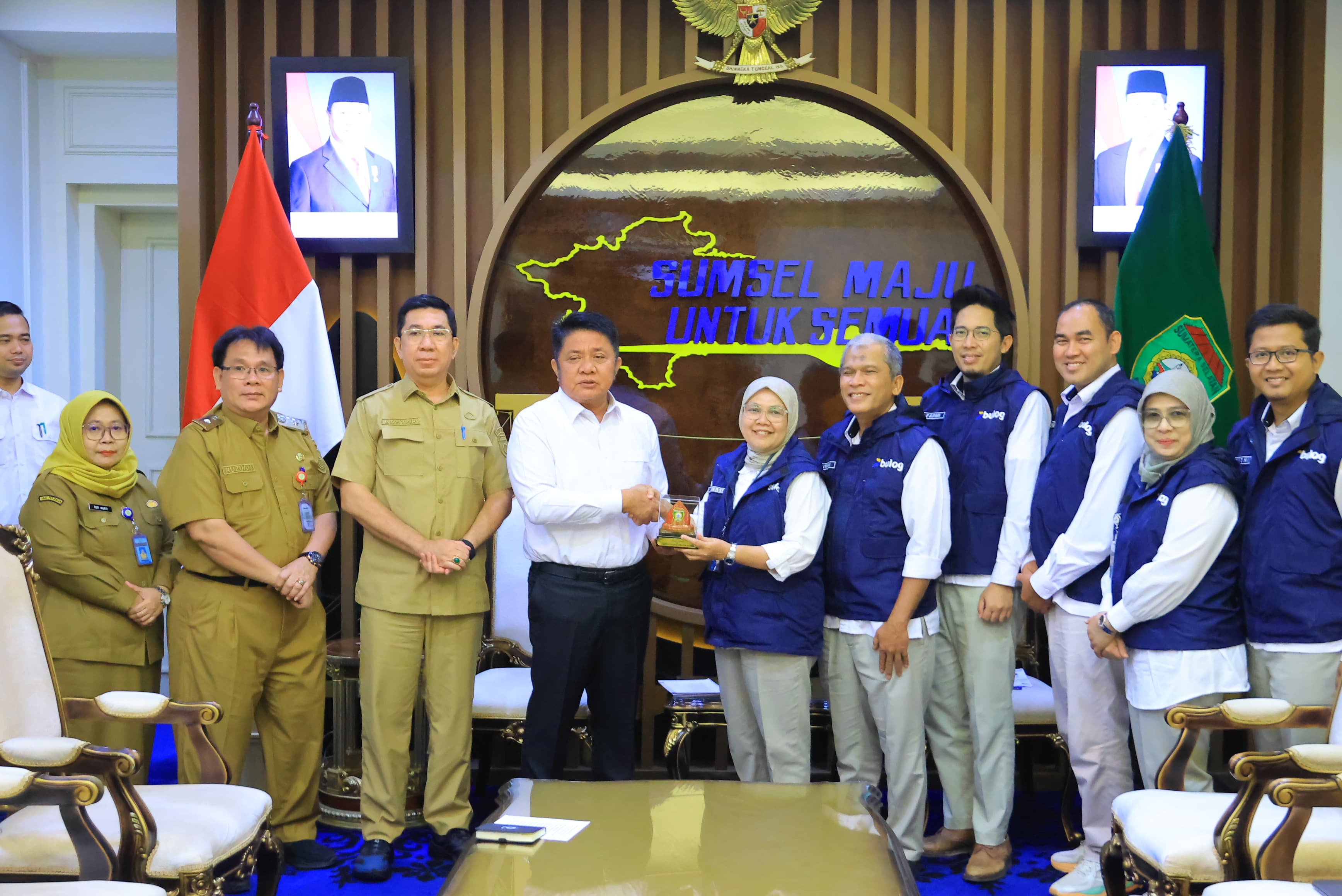 Gubernur Herman Deru Puji Kinerja Bulog 2025, Serapan Beras Lampaui Target dan Minim Keluhan