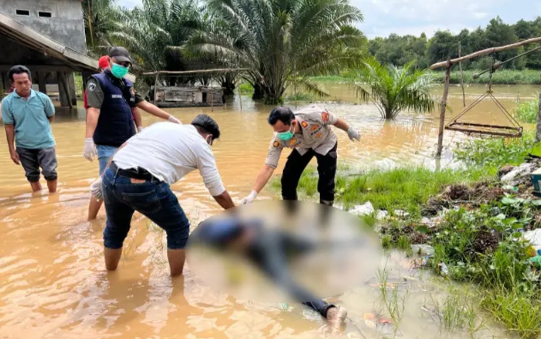 Desa Sungai Sodong OKI Heboh, Temukan Mayat Mengambang di Aliran Sungai
