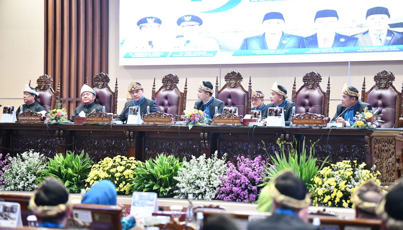 DPRD Provinsi Sumsel Gelar Rapat Paripurna Hari Jadi Provinsi Sumsel ke-79