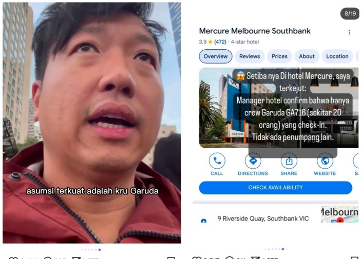 iPhone Penumpang Hilang di Pesawat Garuda Indonesia, Diduga Dicuri Kru dan Dibuang ke Yarra River Melbourne