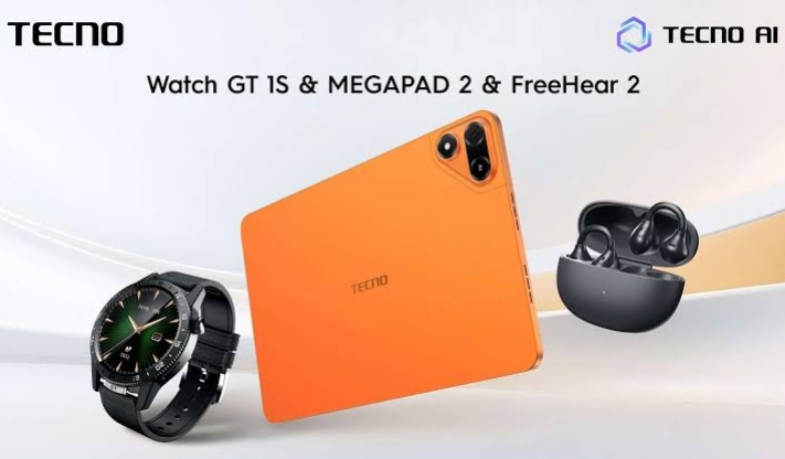 Tablet Terbaru Tecno Megapad 2 Usung Desain Tipis dengan Dukungan Fitur AI Canggih