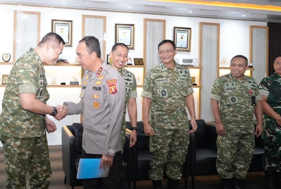 Kapolda Sumsel Terima Tim Sahli Panglima TNI, Perkuat Sinergi Jaga Stabilitas Nasional