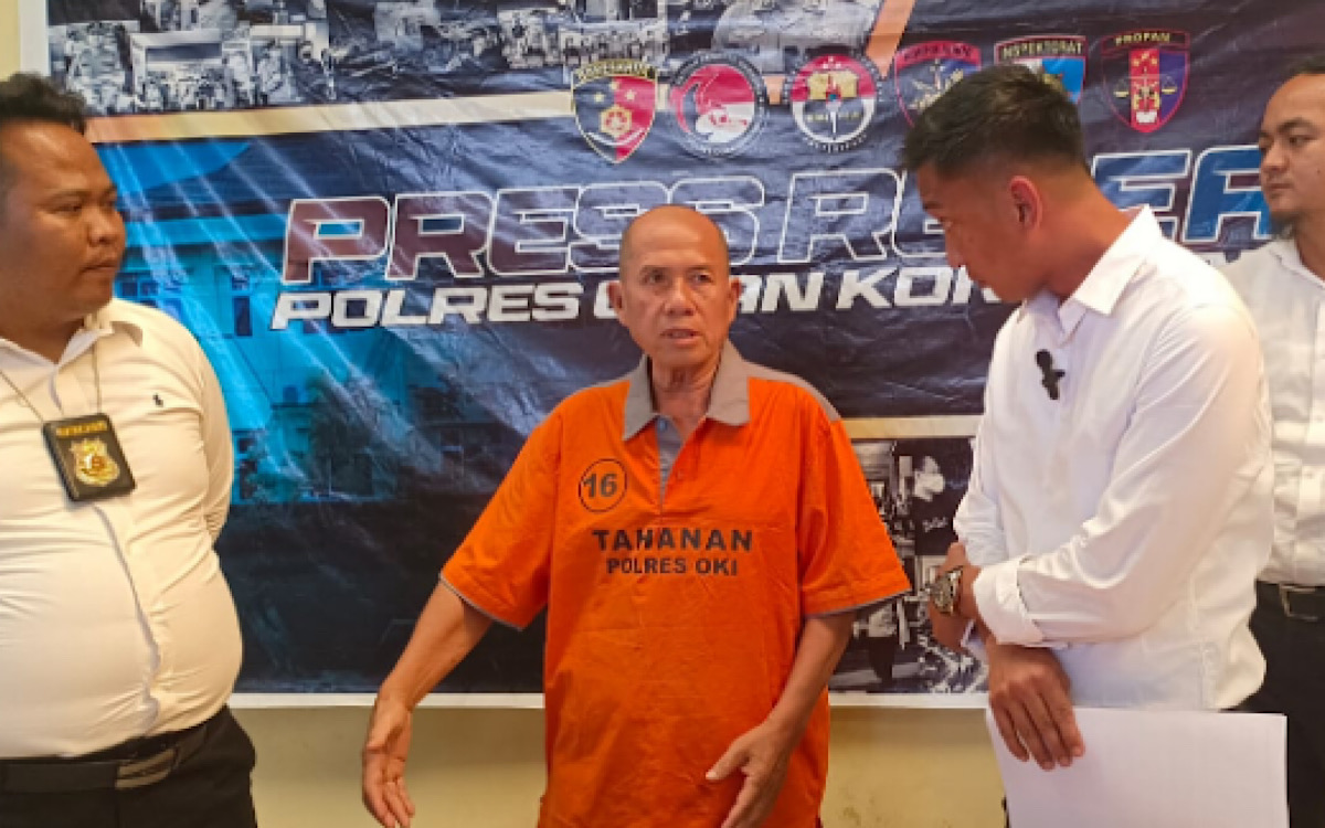 Pak Tua di Jejawi OKI Umur 65 Terancam 10 Tahun Penjara, Sebabkan Karhutla di Ladang Bakal Tanaman Pisang 