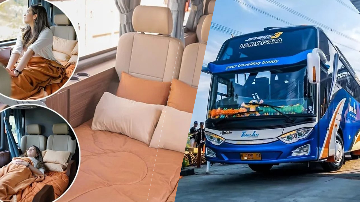 Camper Bus Andalan PO Trans Jaya, Berikan Jaminan Kenyamanan Hingga Tak Buat Bosan Penumpang