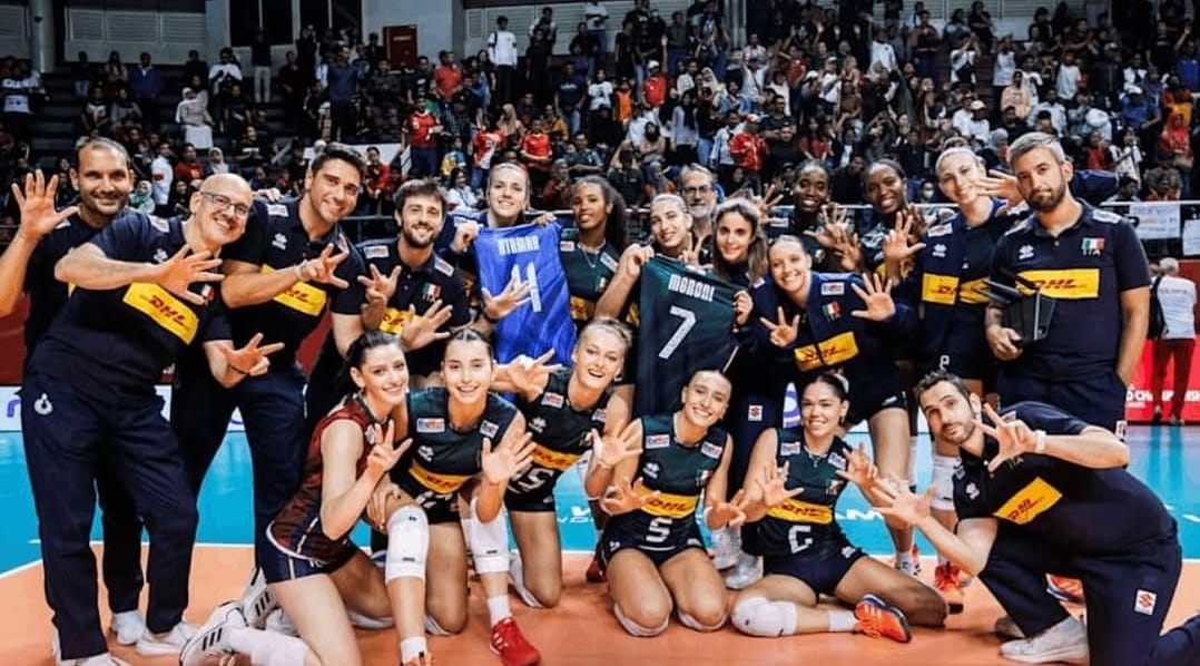 DRAMATIS, Italia Juara Dunia Voli Putri U-21 2025 Usai Taklukkan Jepang 3-2 di Final Surabaya
