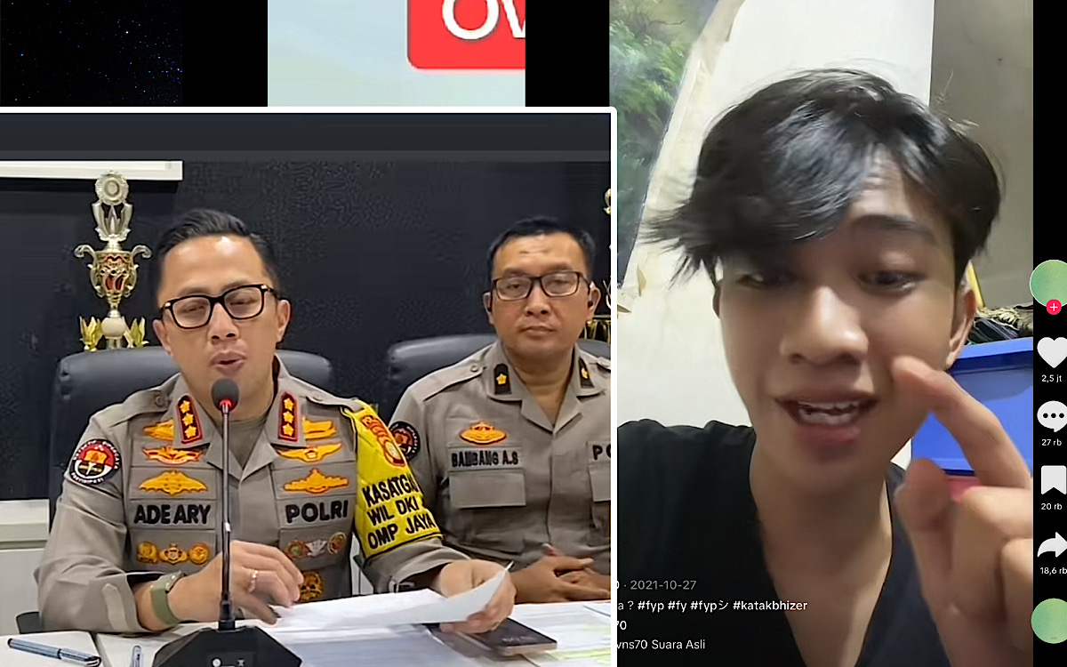 Kasus Promo Judi Online, Polda Metro Jaya Buru Influencer Katak Bhizer Sudah Terdeteksi Kabur Keluar Negeri 