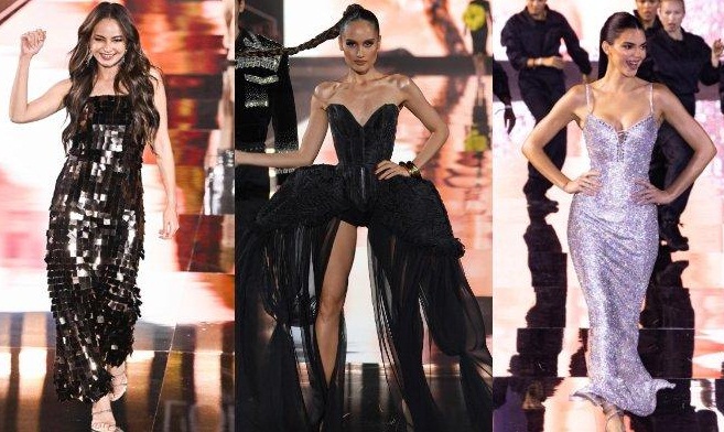 Enzy Storia dan Cinta Laura Tampil Satu Panggung dengan Kendall Jenner di Paris Fashion Week 