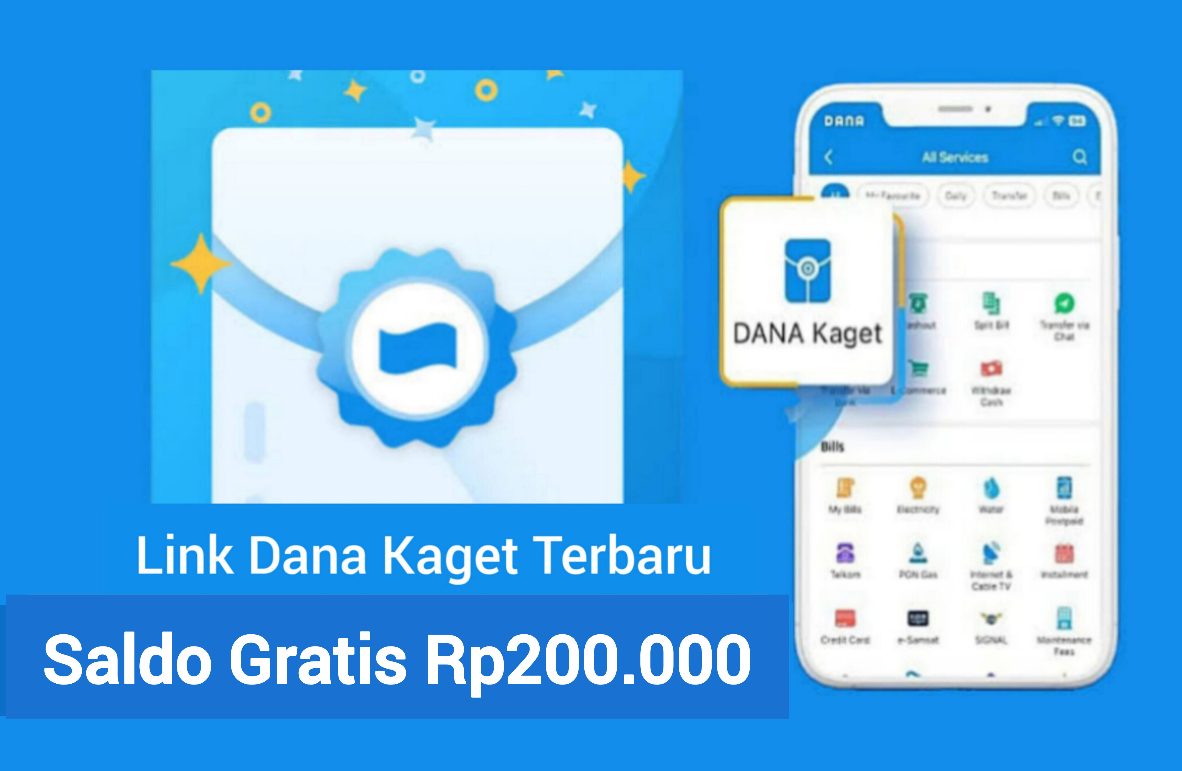 Rezeki Nomplok Raih Saldo Gratis Sebesar Rp200.000 dengan Klik Tautan Terbaru Dana Kaget Sekarang 
