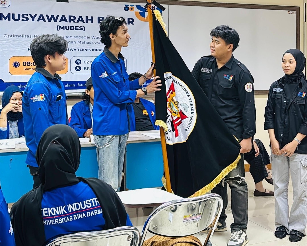 MUBES HMTI Universitas Bina Darma Tetapkan Ketua dan Wakil Ketua Periode 2026–2027