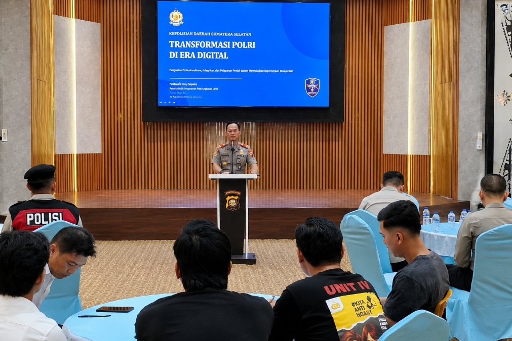 Transformasi Digital Polri di Muba, Personel Dibekali AI hingga Pelayanan Presisi